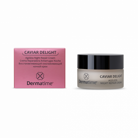 Восстанавливающий омолаживающий ночной крем Dermatime CAVIAR DELIGHT Ageless Night Repair Cream, 50 мл